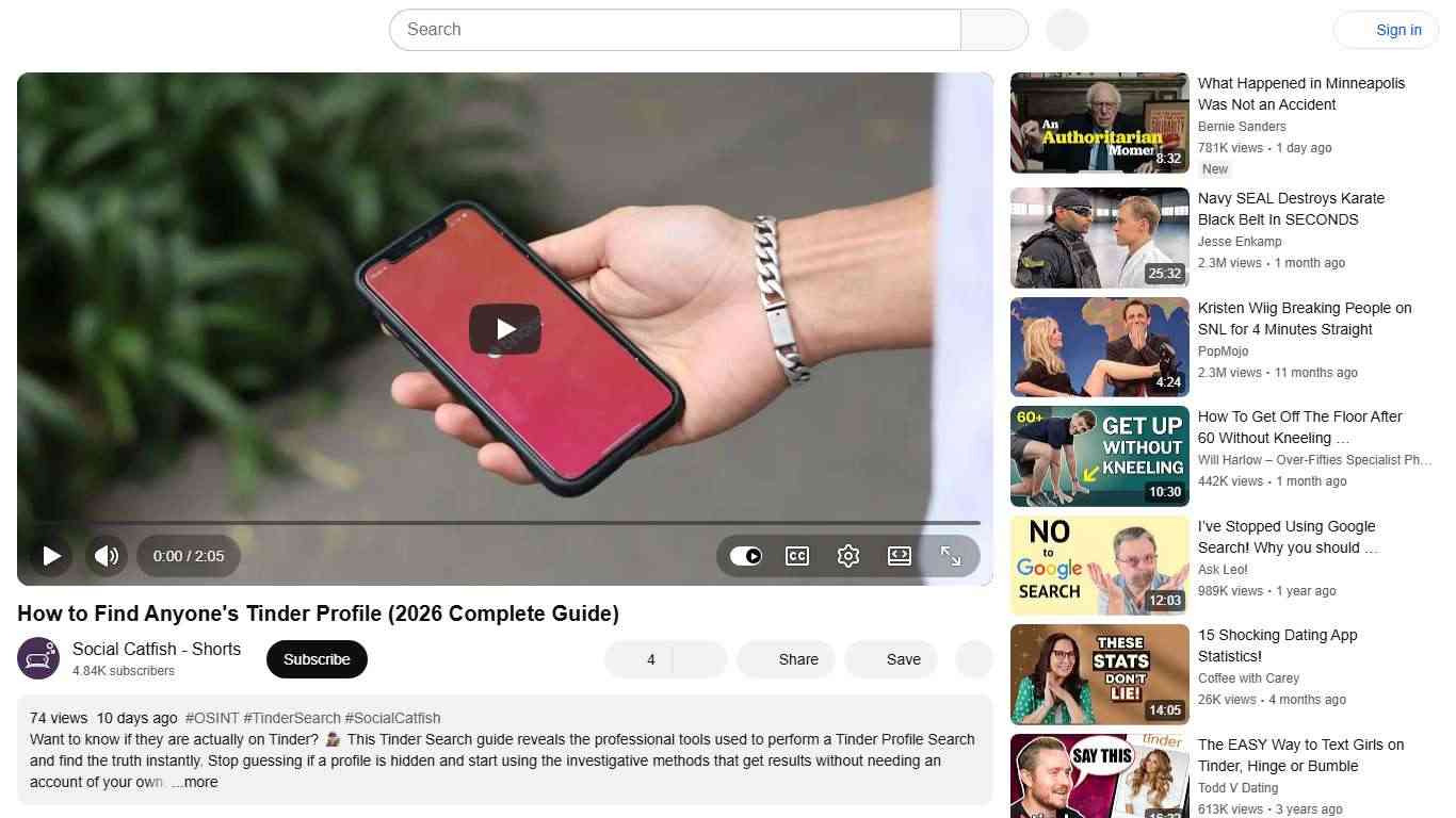How to Find Anyone's Tinder Profile (2026 Complete Guide) - YouTube